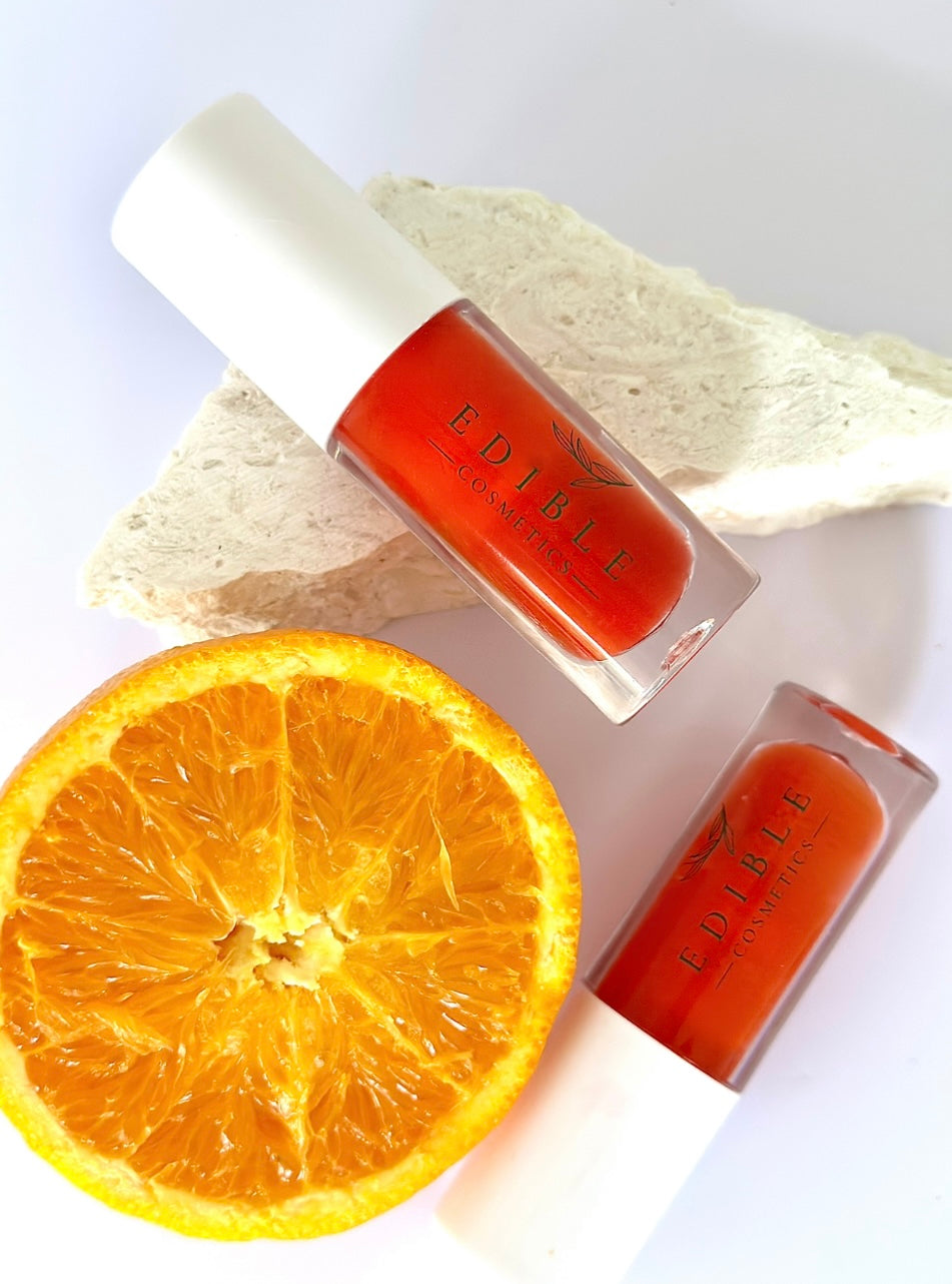 Orange Lip Gloss -Edible Cosmetics